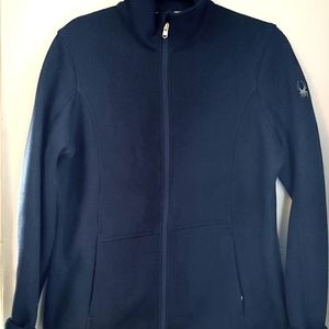 Women's Sz M SPYDER JACKET Dk Blue